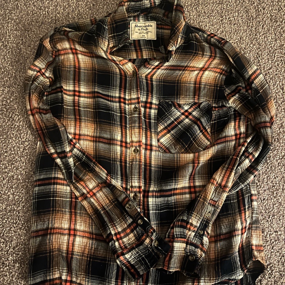 Abercrombie & Fitch women’s plaid shirt